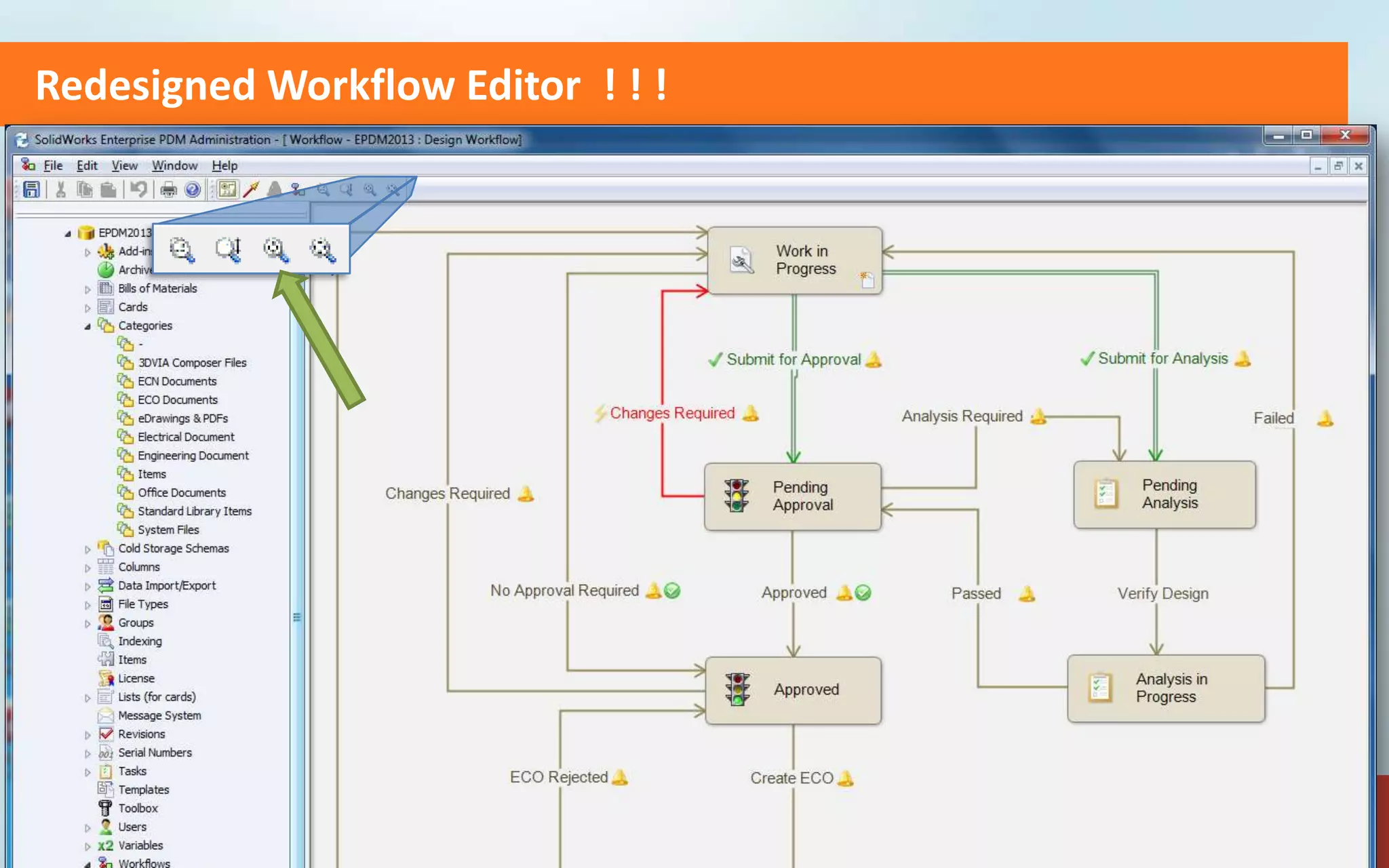 Redesigned Workflow Editor ! ! !
 