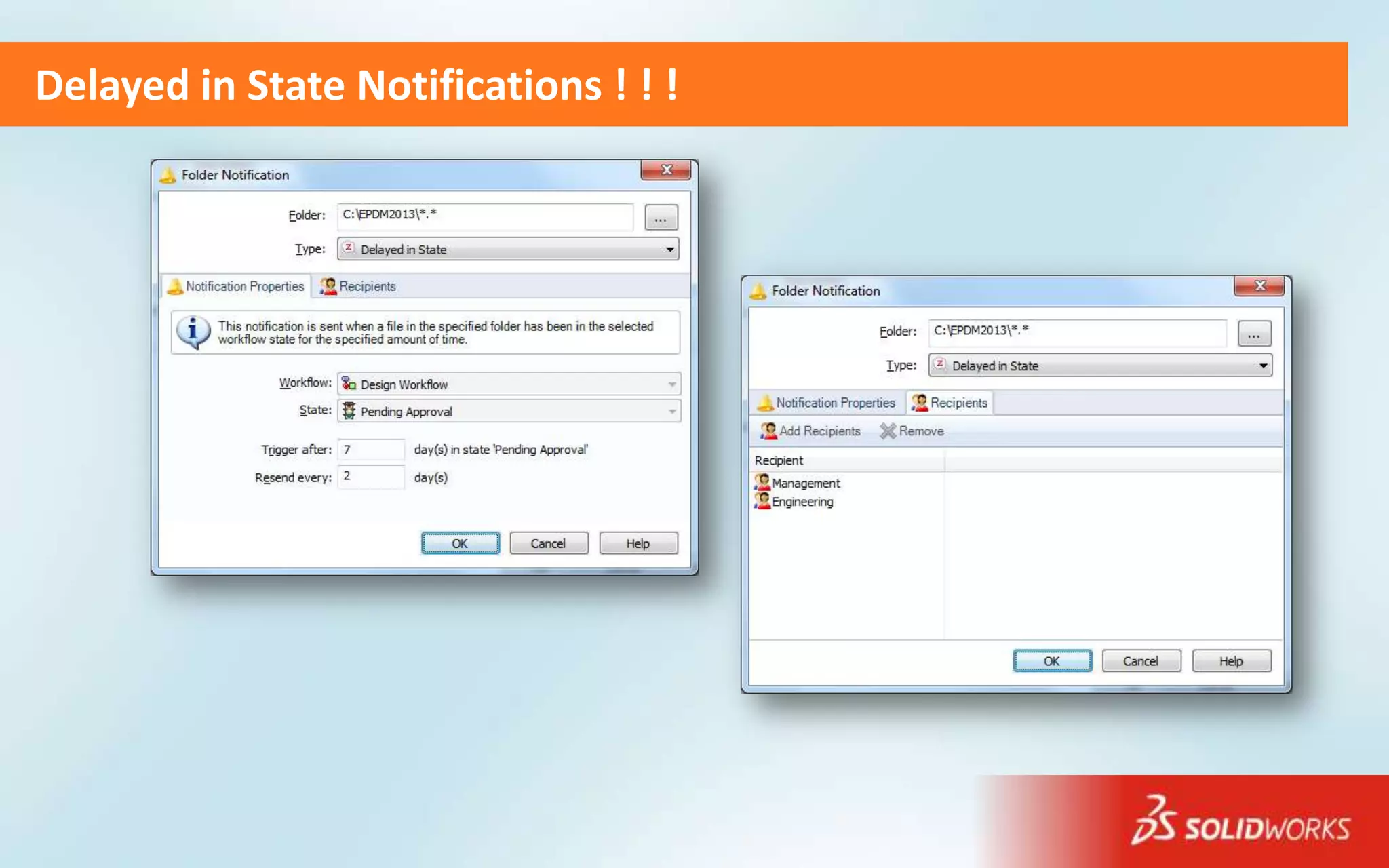 Delayed in State Notifications ! ! !
 