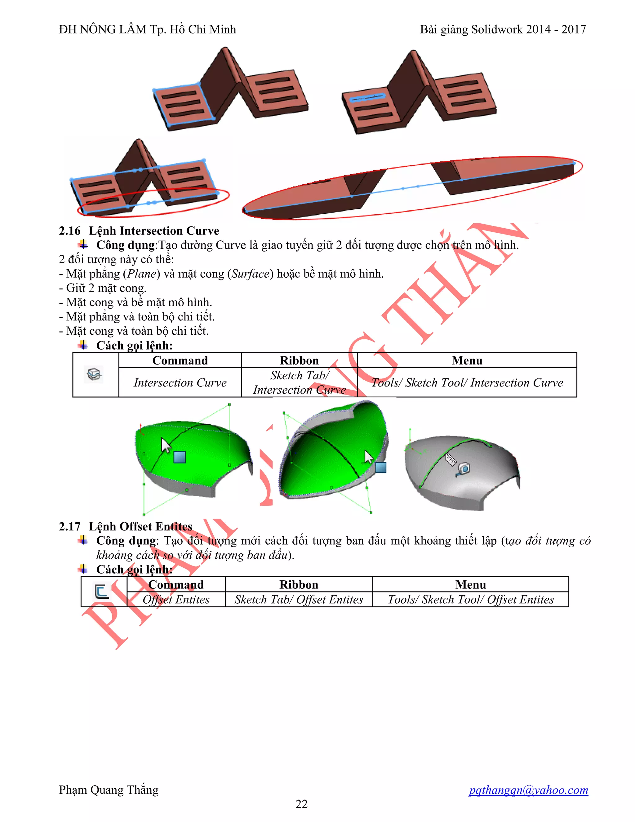 BÀI GIẢNG SOLIDWORKS cơ bản đến nâng cao | PDF