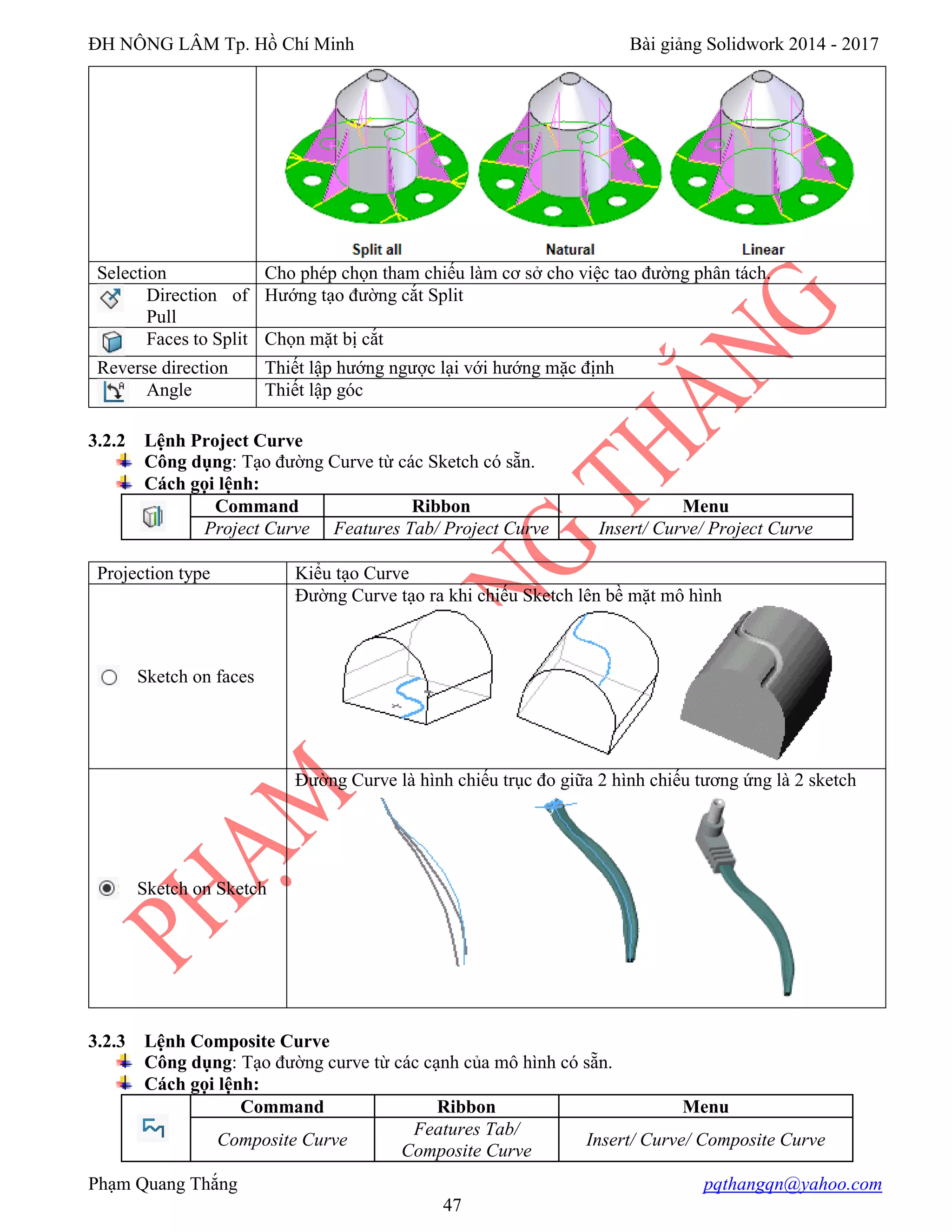 BÀI GIẢNG SOLIDWORKS cơ bản đến nâng cao | PDF
