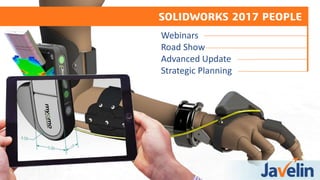 Webinars
Road Show
Advanced Update
Strategic Planning
SOLIDWORKS 2017 PEOPLE
 