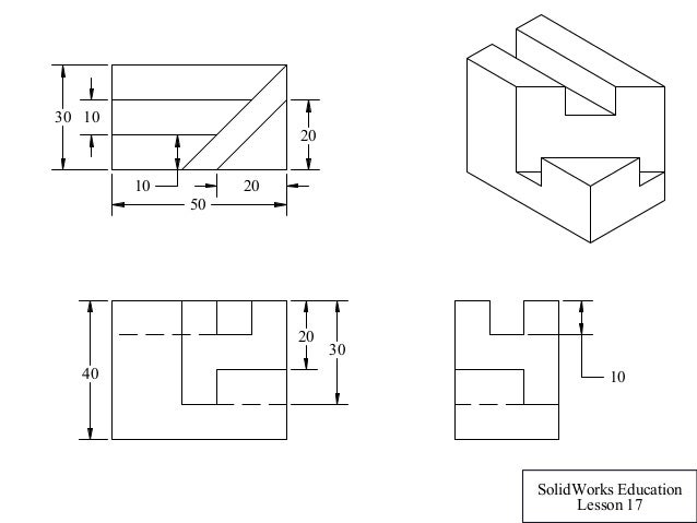 Solidworks basic drawing