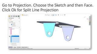 Solidworks Bracket Model Tutorial Comprehensive SolidWorks Bracket Design and Modeling Tutorial | PDF