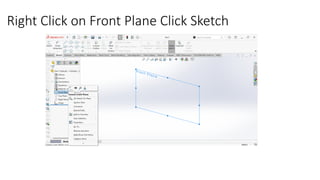 Comprehensive SolidWorks Bracket Design and Modeling Tutorial | PDF
