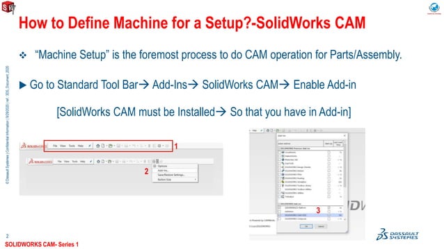 Solidworks cam machine setup | PPT