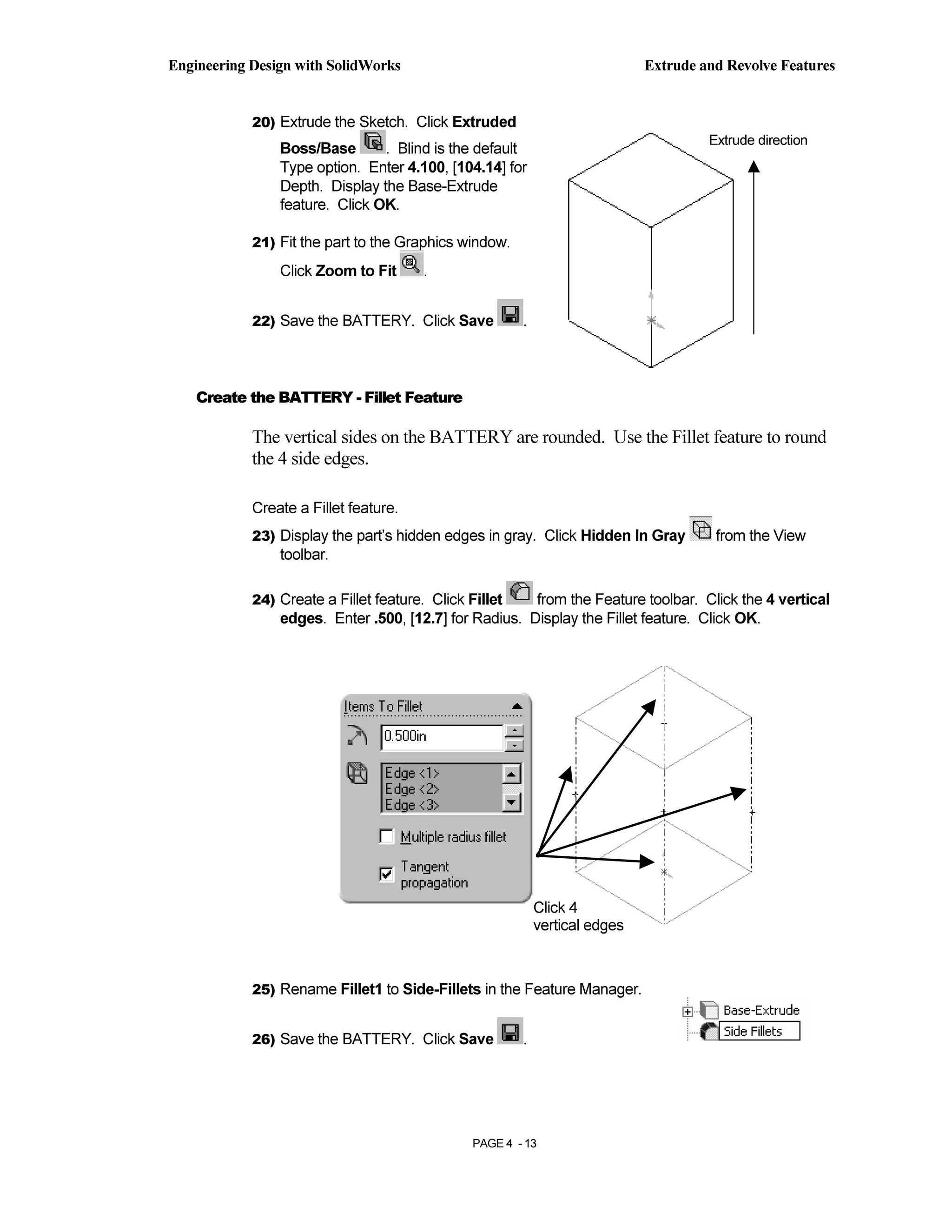 Solidworks engineering design with solid works | PDF