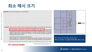 25
3DS.COM©DassaultSystèmes|ConfidentialInformation|11/24/2015|ref.:3DS_Document_2015
최소 메시 크기
SOLIDWORKS Knowledge Base 참조
 0.1𝜇m 크기의 메시 작성 가능
 𝜇m 단위의 지오메트리에 대한 해석 가능
0.1 micro-meter
 