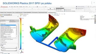 DPS SOFTWARE– OCZYW ISTY W YBÓR C A D / C A M / C A E / P D M / P L M
3
SOLIDWORKS Plastics 2017 SP01 po polsku
 