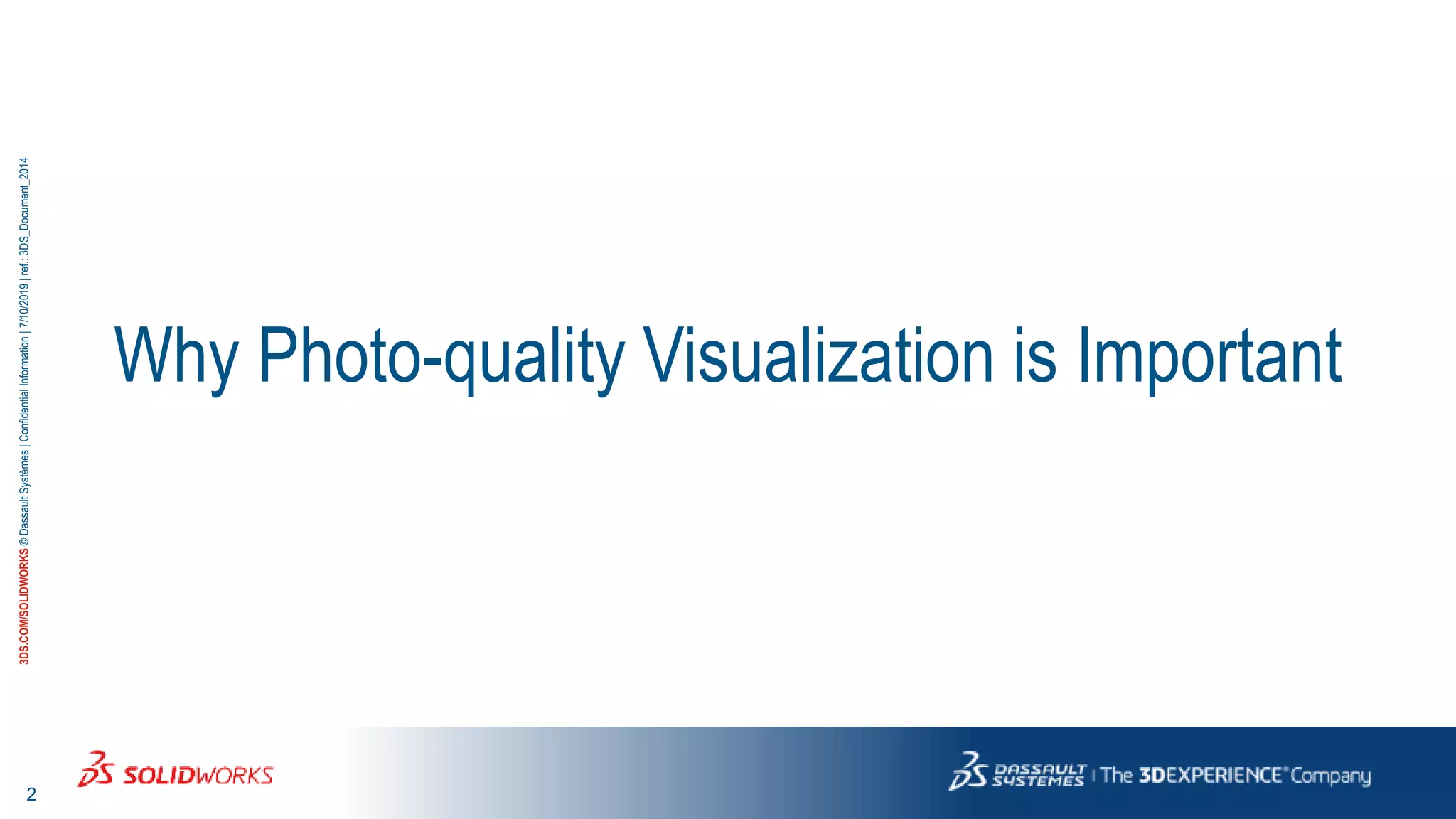 Powerful Technical Communication Tool - SOLIDWORKS Visualize | PPT