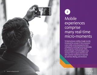 Mobile is Eating the World - Four ways to rethink customer experiences as mobile-first and mobile-only