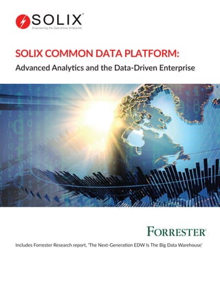 SOLIX COMMON DATA PLATFORM:
Empowering the Data-driven Enterprise
Advanced Analytics and the Data-Driven Enterprise
 