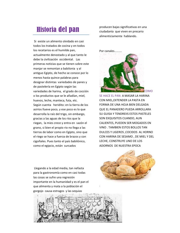 Sol la historia del pan