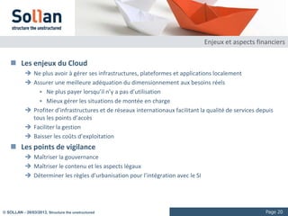 Prévisualisation et story-board




© SOLLAN - 27/03/2013, Structure the unstructured                           Page 20
 