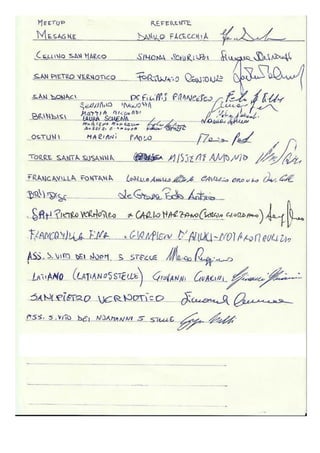 Sollecito registro tumori