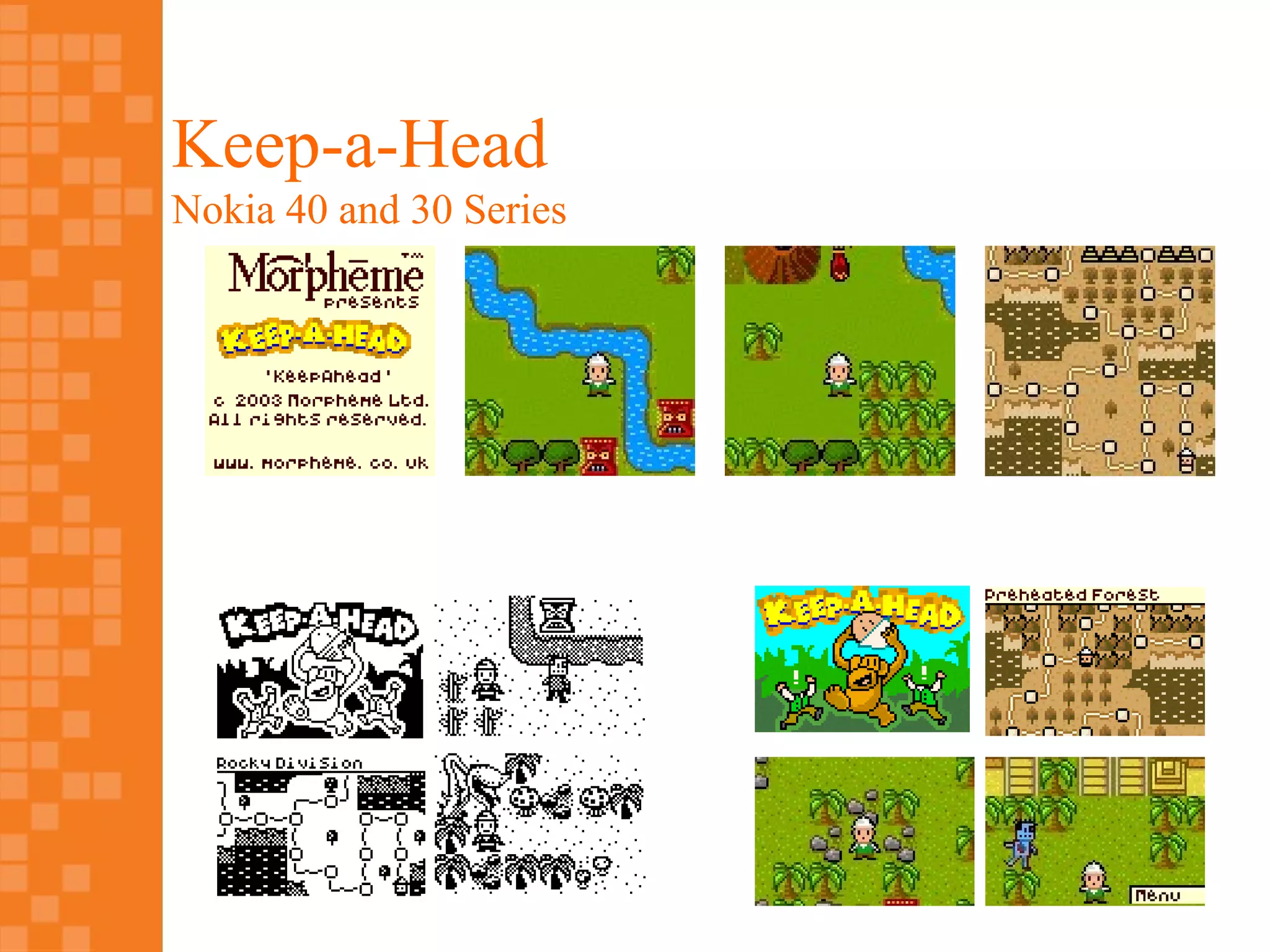 Keep-a-Head
Nokia 40 and 30 Series
 