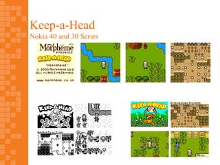 Keep-a-Head
Nokia 40 and 30 Series
 