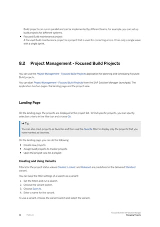 Focused Build Roles Solmanfocusedbuild | PDF