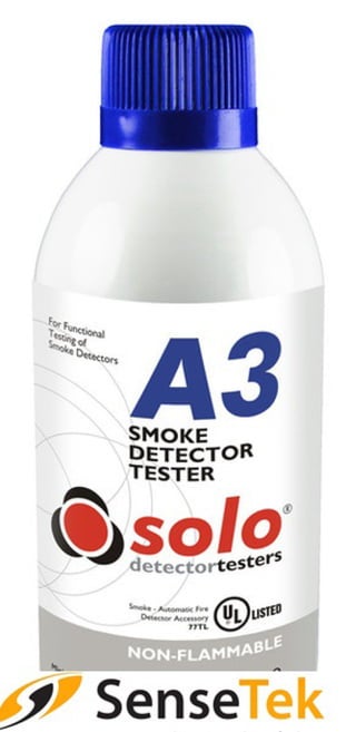 Solo A3 testgas voor rookmelders SenseTek is distributeur