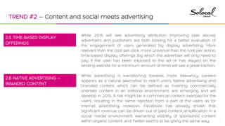 2015 Marketing Trends and Predictions White Paper - Solocal Group UK, December 2014