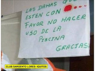 CLUB SARGENTO LORES- IQUITOS
 