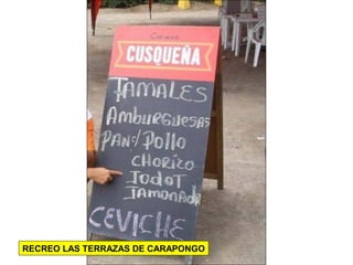 RECREO LAS TERRAZAS DE CARAPONGO
 