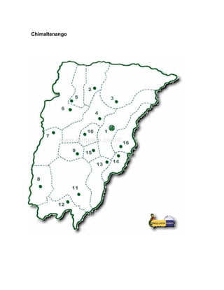 Mapas De Los Departamentos De Guatemala DOC