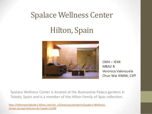 Solomo On Spalace Wellness Centre Hilton Spain