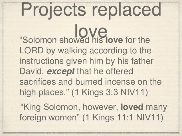 Solomon 1 Kings 1 11