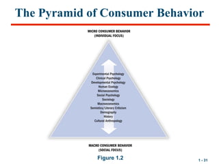 1 - 31
The Pyramid of Consumer Behavior
Figure 1.2
 