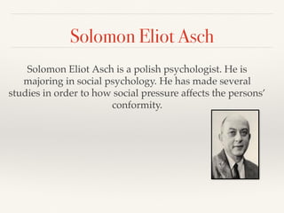 solomon asch