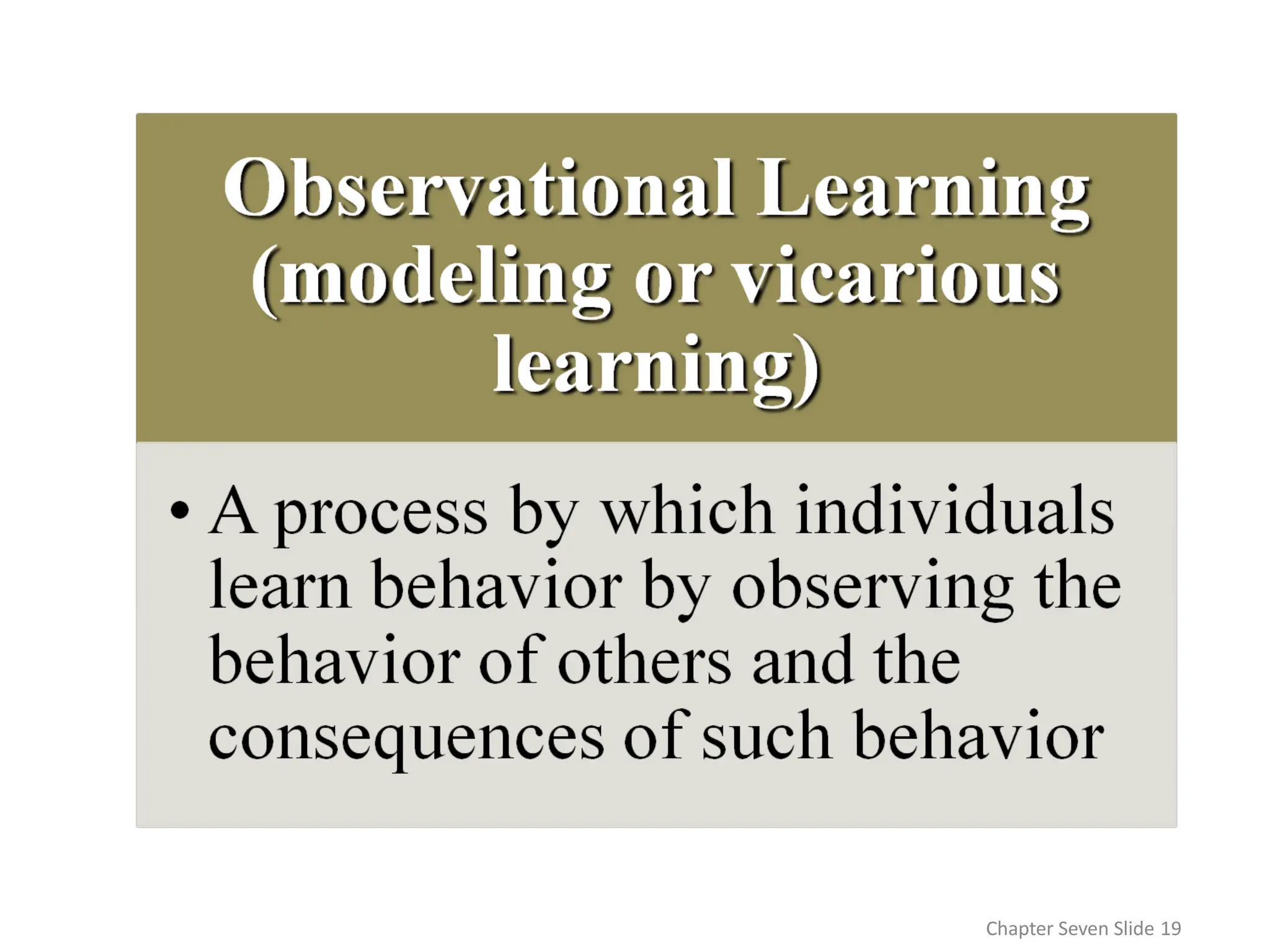 Chapter Seven Slide 19
 