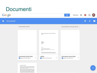 Documenti
 