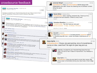 crowdsource feedback
 