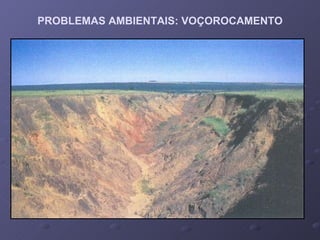 PROBLEMAS AMBIENTAIS: VOÇOROCAMENTO 