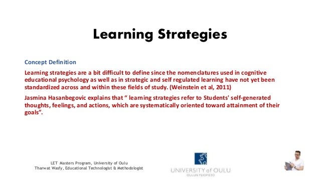 Study Strategies Definition