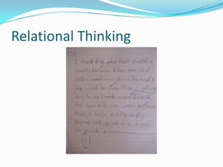 Relational Thinking