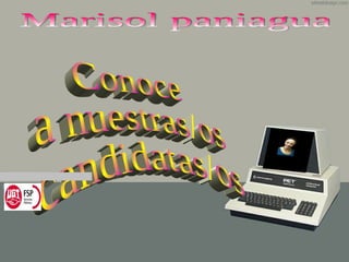 Conoce a nuestras/os candidatas/os Marisol paniagua 