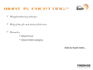 Scalability
  Architecture goals:
            More queries per second (qps)
            Faster query execution
            Bigger indexes
            Faster indexing


  Scaling options
            Multicore
            Replication
            Sharding
 