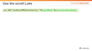 Use the scroll Luke
curl -XGET 'localhost:8983/solr/select?q=*:*&cursorMark=*&sort=score+desc,id+desc'
 