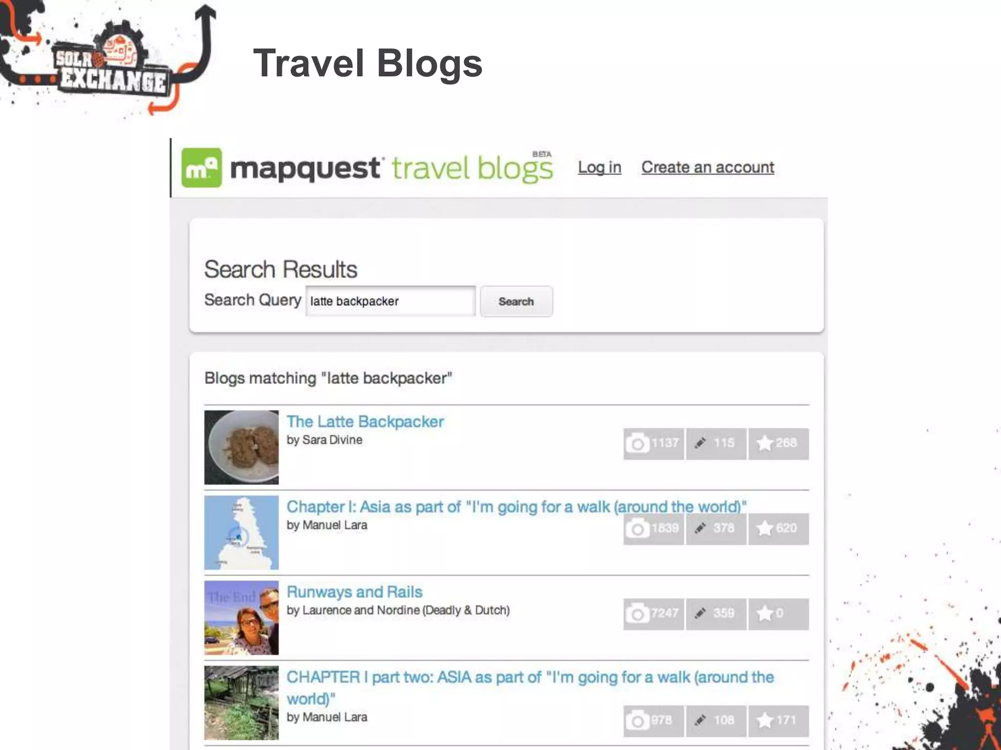 Travel Blogs
 