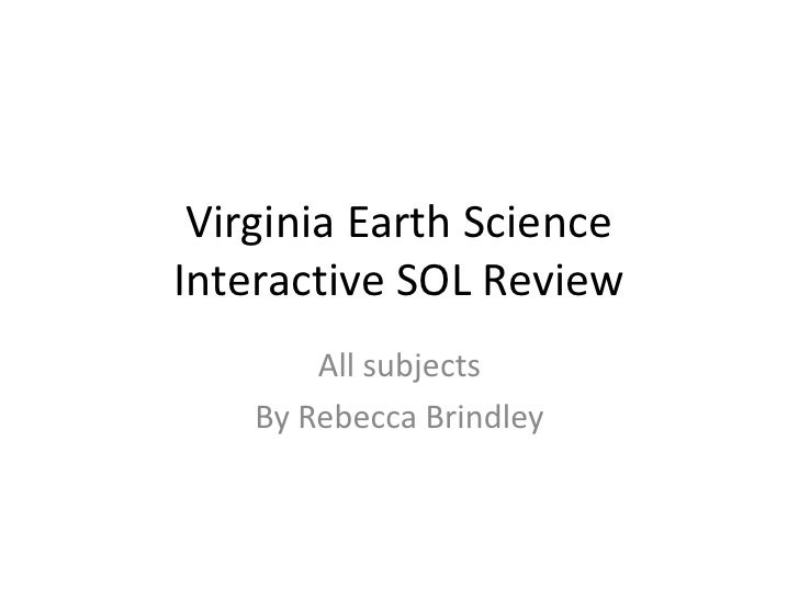 Earth Science Sol Natural Resources Earth Science Sol Natural Resources