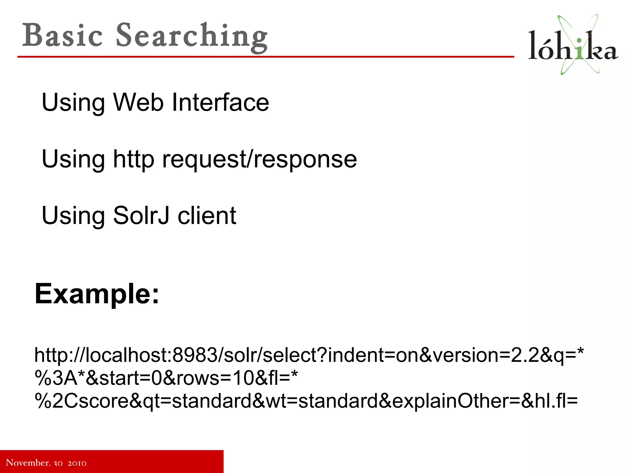 A rich set of text analyzers to transform a string of text into a series of terms (words), which are the fundamental units indexed and searched 