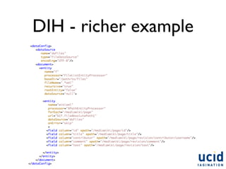 DIH - richer example
 