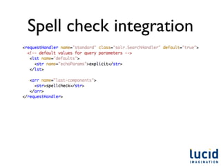 Spell check integration
 