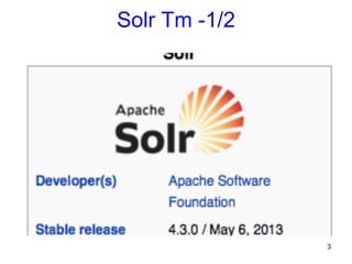 Solr Tm -1/2

3

 