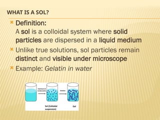 Sols and Gels in the Colloidal Systems.pptx