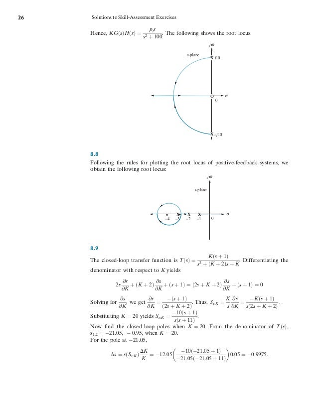 Solution Of Skill Assessment Control Systems Engineering By Norman S