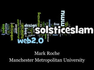 Mark Roche Manchester Metropolitan University 