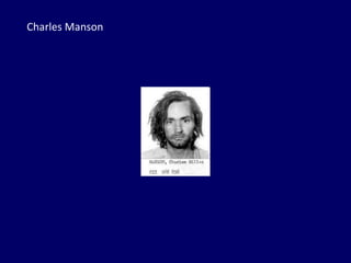 Charles Manson 