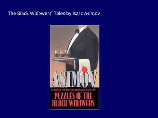The Black Widowers’ Tales by Isaac Asimov 